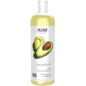 NOW Foods - Avocado Olie - 473 ml - 100% Pure Plantaardige Olie Voor Huid Haar En Koken