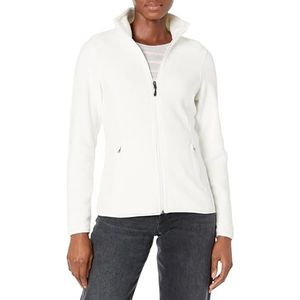 Amazon Essentials Dames Classic-Fit Polar Soft Fleece Jas met lange mouwen en volledige rits (verkrijgbaar in grote maten), ivoor, XS, Ivoor, XS