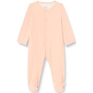 Noppies Unisex baby playsuit Buford lange mouwen peuterpak, Peach Beige - N174, 56