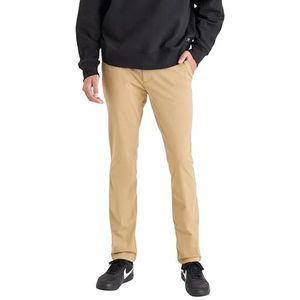 DOCKERS Heren Go Active Flex Chino Skinny Harley Gold 33W/34L, Harvest Gold, 33W