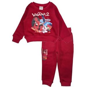Vaiana joggen, comfortabele en stijlvolle kleding, design geïnspireerd door Vaiana, perfect voor kinderen, Bordeaux, Eén maat