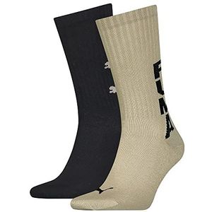 PUMA Heren Graphic Logo Crew Sock, Klei Combo, 40-42 EU