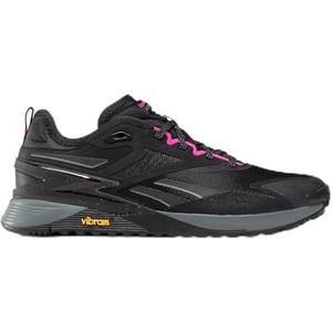 Reebok Nano X3 Adventure Sneaker voor dames, Cblack Purgry Laspin, 42.5 EU