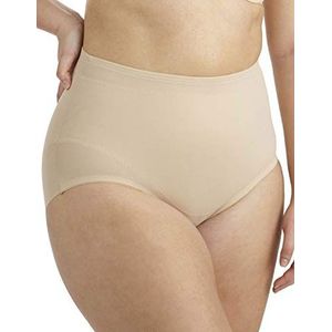 Miraclesuit Dames Culotte Gainante Mi-Haute Nude-Flexibele Fit Taille Shapewear, nude, 1X