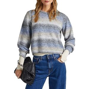 Pepe Jeans Dames Edith Pullover Trui, Veelkleurig (Multi), XS