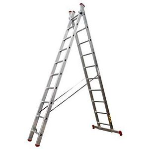 LITAN A10011025 dubbele aluminium ladder 2,5 m