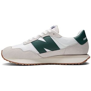 New Balance Heren 237 Sneaker, Nimbus Cloud Met Nachtwacht Groen, 45.5 EU