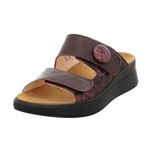 Think! Meggie voor dames, chroomvrij gelooid, duurzame pantoletten, Chianti Combi 5030, 41 EU