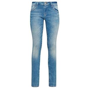 Mavi Dames Lindy Slim Jeans (smalle pijp), blauw (True-blue Barcelona Str 22997), 25W x 32L