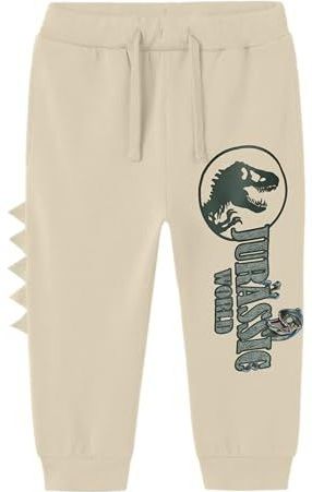 Jurassic Park - Joggingbroek - Sportbroek - Zacht - Mid-waist - Geribde Randen
