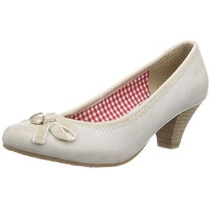 s.Oliver dames 22425 pumps, Beige Truffle Nappa 438, 36 EU