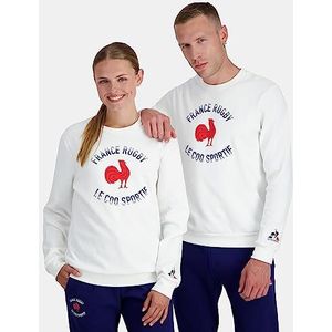 Le Coq Sportif Ffr Fanwear Crew Sweatshirt N°1 M New Optical Sweater Uniseks