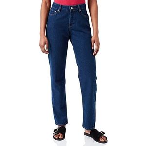 JACK & JONES Jeans voor dames, Donkerblauwe Denim, 30W / 34L