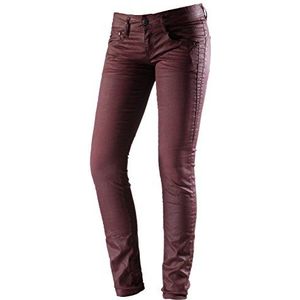 Prachtige dames skinny broek Gila Leather Coated Stretch