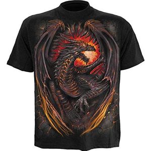 Spiral - Dragon Furnace - T-shirt - zwart, zwart, S