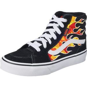 Vans Filmore Hi Sneakers voor kinderen, Flame Camo Zwart Wit, 21 EU