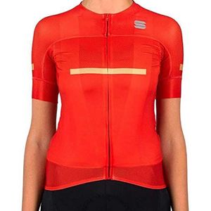 SPORTFUL Evo W jersey T-shirt voor dames, Rood vuur, XL