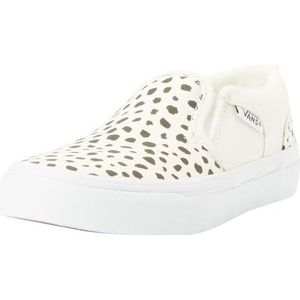 Vans Asher Sneaker voor dames, Dots Zwarte Inkt, 41 EU