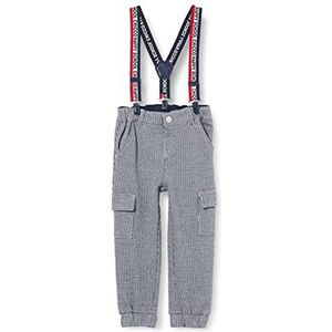 Chicco Babyjongens Pantaloni Lunghi in Caldo Cotone. Casual broek, grijs (grigio), 80 cm