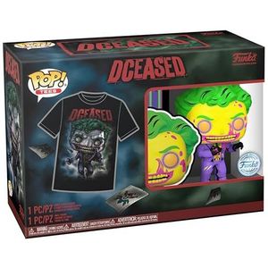 Funko Pop! & Tee: DC - Joker CC - Small - (S) - DC Comics - T-Shirt - Kleding met verzamelbare vinylfiguur - Cadeau-idee - Speelgoed en shirt met korte mouwen voor volwassenen, uniseks, mannen en