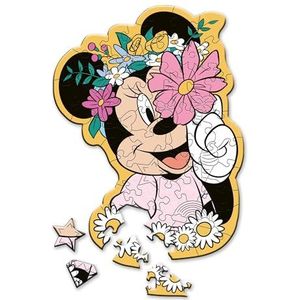 Houten Puzzel Junior - Minnie Mouse (50 st) - In Minnie's World