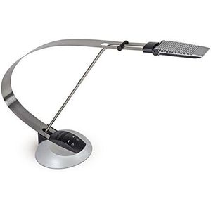 LED-bureaulamp MAULprimus kleur vario, dimbaar, bureaulamp, zilver, 8207095