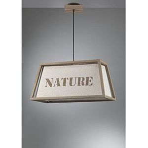 Onli Nature hanglamp E27, ivoor, 60 x 30 x H 105 cm