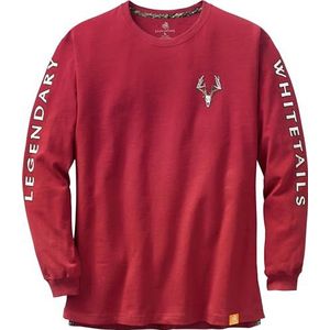 Legendary Whitetails Niet-typisch T-shirt met lange mouwen voor heren