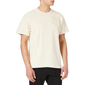 G-STAR RAW Heren Summer Army Loose T-shirt, Ecru B782-159, XS