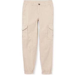 KIDS ONLY Kobmaxwell Cargo Pant PNT Noos cargobroek voor jongens, White Pepper, 140 cm