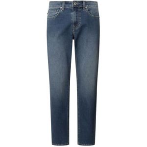 Straight fit jeans van katoenmix, model 'CASH'