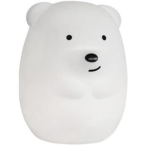 Lumisky TEDDY Nachtlampje voor baby's, beer, draadloos, zacht, meerkleurig, dimbaar, H19 cm