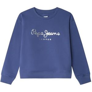 Pepe Jeans Meisjes ANNIE Sweatshirt, Blauw (FORCES BLUE), 4, Blauw (Krachten Blauw), 4 jaar