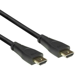 ACT HDMI Kabel 0,90m met Secure Lock Connector, 4K@60Hz, HDMI Premium Certified 2.0 Hoge Snelheid 18 Gbps, ARC, HDR, HDCP 2.2, Compatibel met PS5 / PS4, HDTV, PC - AK3861