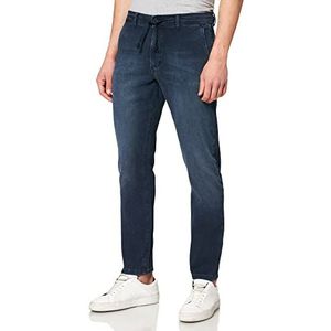 camel active Heren 4771756D06 Broek, blauw/groen/licht, 40W / 30L