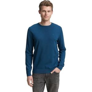 TOM TAILOR heren trui, 27949 - Ultra Marine Blue Melange, XXL