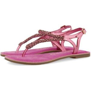 GIOSEPPO Poussan Platte sandalen voor dames, fuchsia, 36 EU, Fuchsia, 36 EU