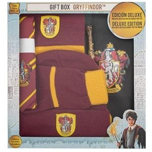 Cineréplicas Brandecision 8436561073122 Harry Potter (Gryffindor), cape, stropdas, muts, handschoenen, sjaal en toverstaf, geschenkdoos