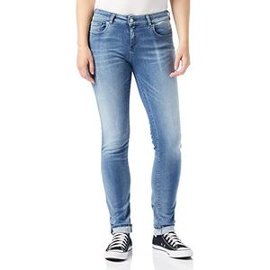 Replay Faaby White Shades Jeans voor dames, 010, lichtblauw, 23W x 28L