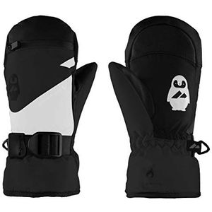 Zanier Unisex – volwassenen 21029-2010-7,5 handschoenen, zwart, wit, 7.5