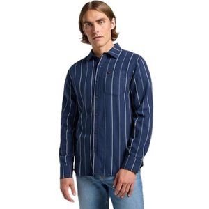 Lee - Mercantile Overhemd - Mood Indigo - 100% Katoen