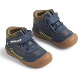 Wheat - Prewalker Tody Tex - Unisex Schoen - Navy - Ademend
