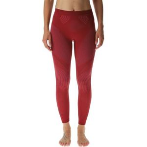 UYN Evolutyon UW Lange sportbroek voor dames, Verfijnd rood/bordeaux/bordeaux, XS