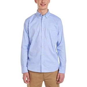 Nautica Young Men's Uniform Long Sleeve Stretch Oxford Shirt