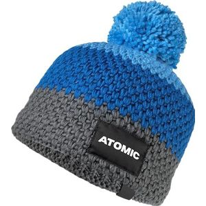 Atomic ALPS Kids Beanie-Blue-Grey-Light Blue, blauw/grijs/lichtblauw, One Size