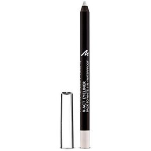 Manhattan X-Act Eyeliner Pen – witte eyeliner-stift voor de perfecte eyeliner-streep – waterdicht – kleur zwart naar wit 11N – 1 x 1 g