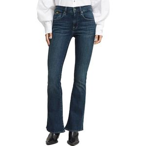 G-STAR 3301 Flare Jeans Jeans dames, Blauw (Worn in Icy Blue D21290-d987-h281), 25W / 32L