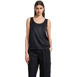 bugatti Vrijetijdsblouse voor dames, 1:2 mouw, Zwart-290, 34