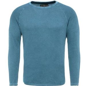 KEY LARGO MST Thomas Pullover voor heren, petrol (1225), XL