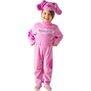 Magenta dog doggie pink onesie plush baby costume disguise official Blue's Clues (Size 2-3 years)